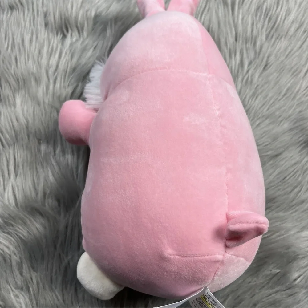Squishmallow Pink Bop Bunny Hugmee Fuzzy Belly Mystery Egg Easter Plush